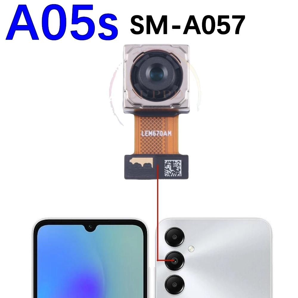 Back Main Camera For Samsung Galaxy A05 A055F A05s A057F Front Samll Facing Rear Camera Moduel Flex Cable Parts