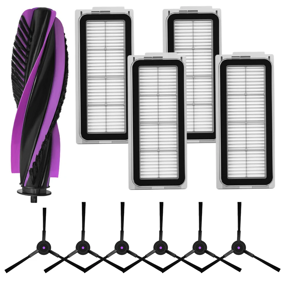 

1 Set Vacuum Cleaner Main Side Brush Filter For JONR For P20 PRO / For T5 PRO Robot Vacuum Cleaner Replacement Accessories