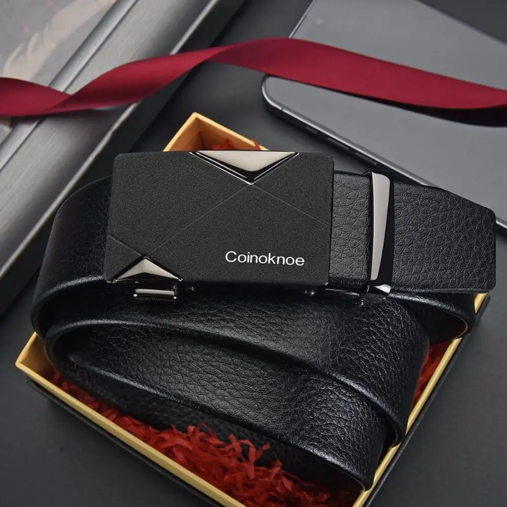 

Fashion Luxury Design Business Leather Belt Trendy Brand Man Waistband Waist Strap