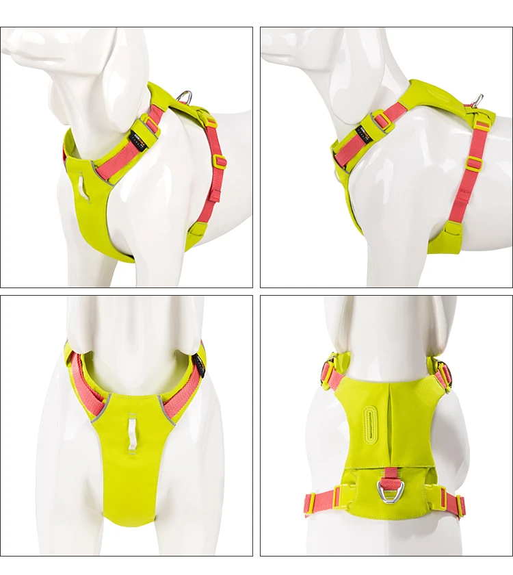 Pet Harness Nylon Reflective Comfortable and Breathable Small Medium Big Dog Vest  Pets dogs accessories