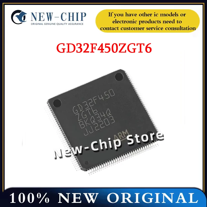2PCS-50PCS/LOT  GD32F450ZGT6  LQFP-144 ARM Cortex-M4 32-bit microcontroller -MCU chip New original  GD32F450