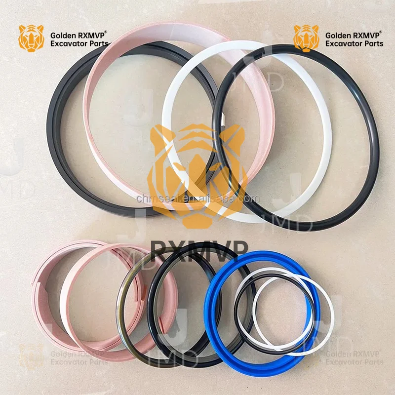 For L120e 11708825 11708833 11709817 Wheel Loader Hydraulic Cylinder Seal Kit RXMVP