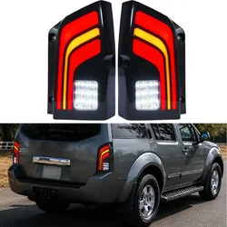 Rear Tail Lamps Fit For Nissan Pathfinder R51 2004 2005-2011 2012 2013 Led Rear Lights With Brake Turn Signal Lights Smoked