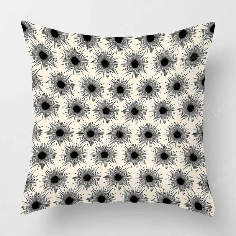 Nordic fall home decor autumn throw pillow case sofa Cushion cover modern 45x45cm 45*45 50x50 60x60cm 40*40 40x40 geometry 60*60