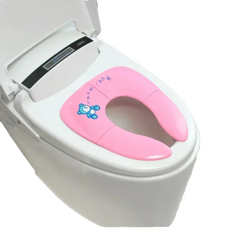 Baby Travel Folding Potty Seat toddler portable Toilet Training seat children urinal cushion children pot chair pad /mat