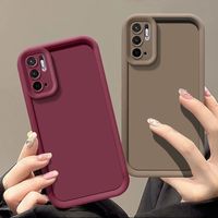 Case For Xiaomi Redmi Note 10 5G Redmi Note 10S Redmi Note 10 Pro Max note 10 Lens Protective Cover Phone Cases Cute Curly Wavy