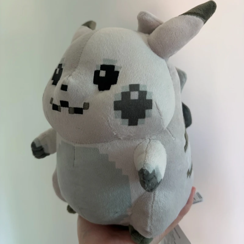 

Initial Pikachu Plush Toys Pokemon 30th Anniversary Commemorative Edition Pixel Art Style Pikachu Plushies Peluche Stuffed Doll