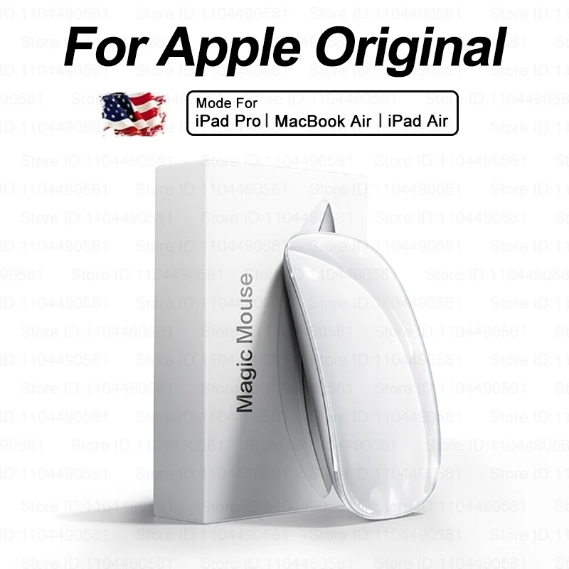 For APPLE Original Bluetooth 5.0 Wireless Multi-Touch Surface Magic Mouse For Macbook Pro Air Mini Laptop Tablet PC iPad Mouse