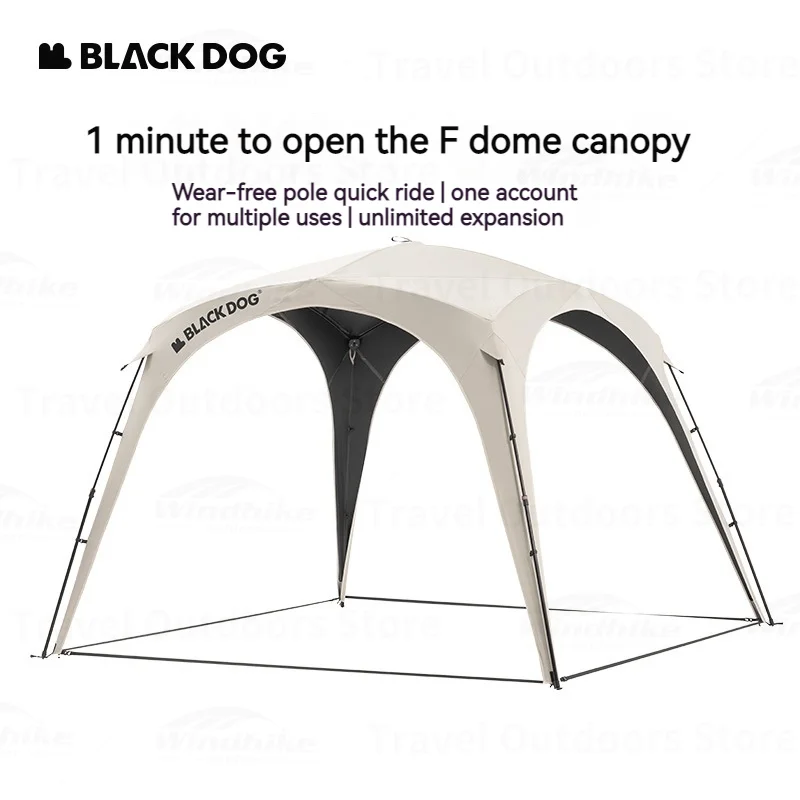 

Naturehike BLACKDOG Self Automatic Dome Tent Tarp Canopy Shade Membrane Protection Shelter Outdoor Camping Awning Expand Tarp