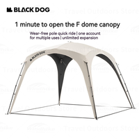 Naturehike BLACKDOG Self Automatic Dome Tent Tarp Canopy Shade Membrane Protection Shelter Outdoor Camping Awning Expand Tarp