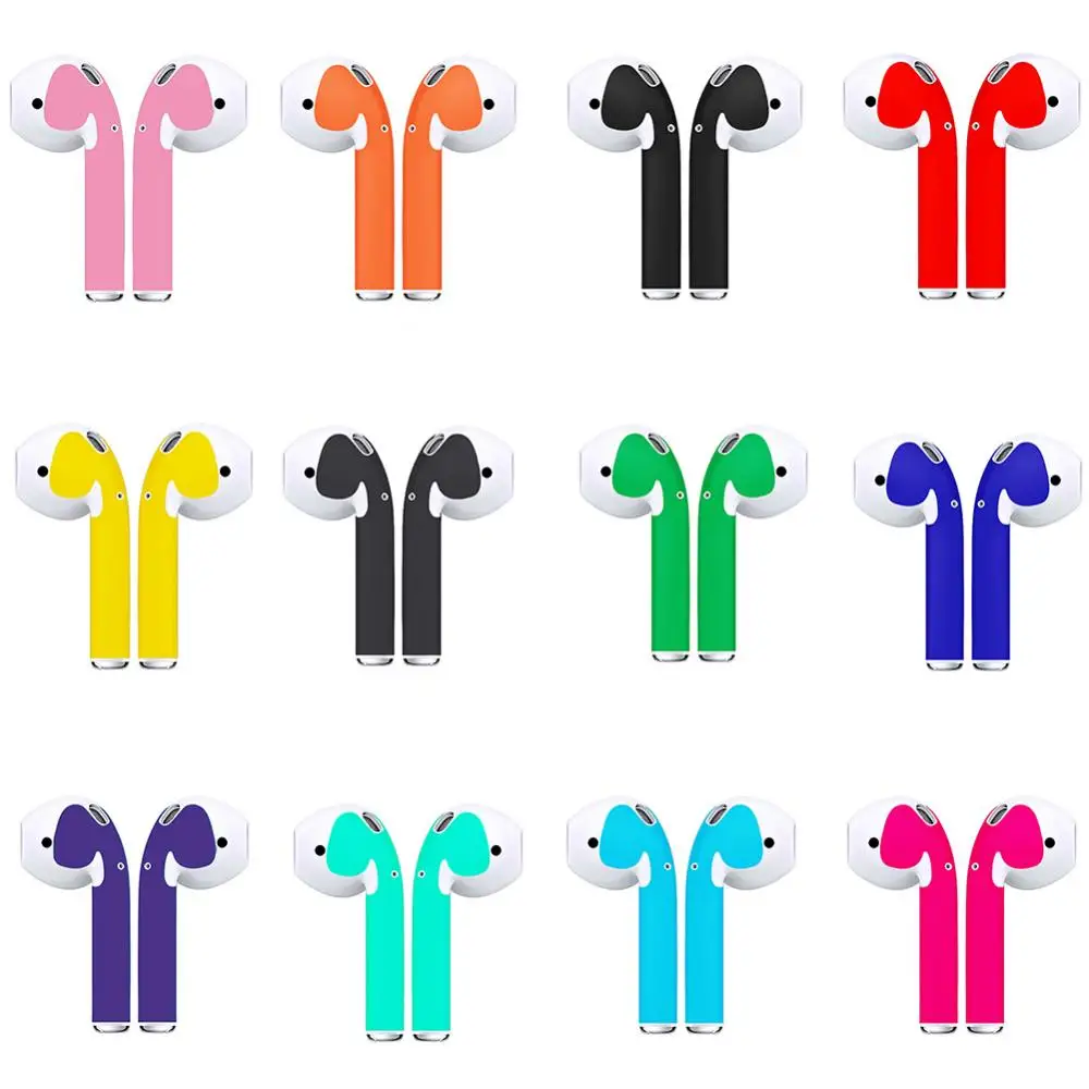 for Ear Buds Bluetooth All Inclusive Headphone Film Apple Headphone Sticker Self adhesive Anti scratch Sticker Cover