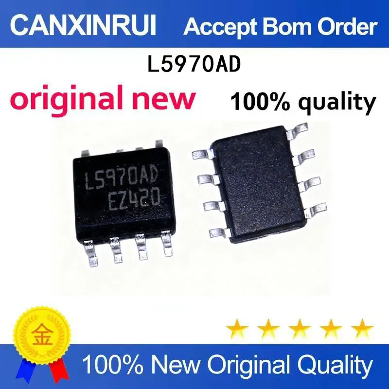 (5-100 Pieces) L5970A, L5970AD, LS970AD, L5970ADTR SOP-8, brand new in stock