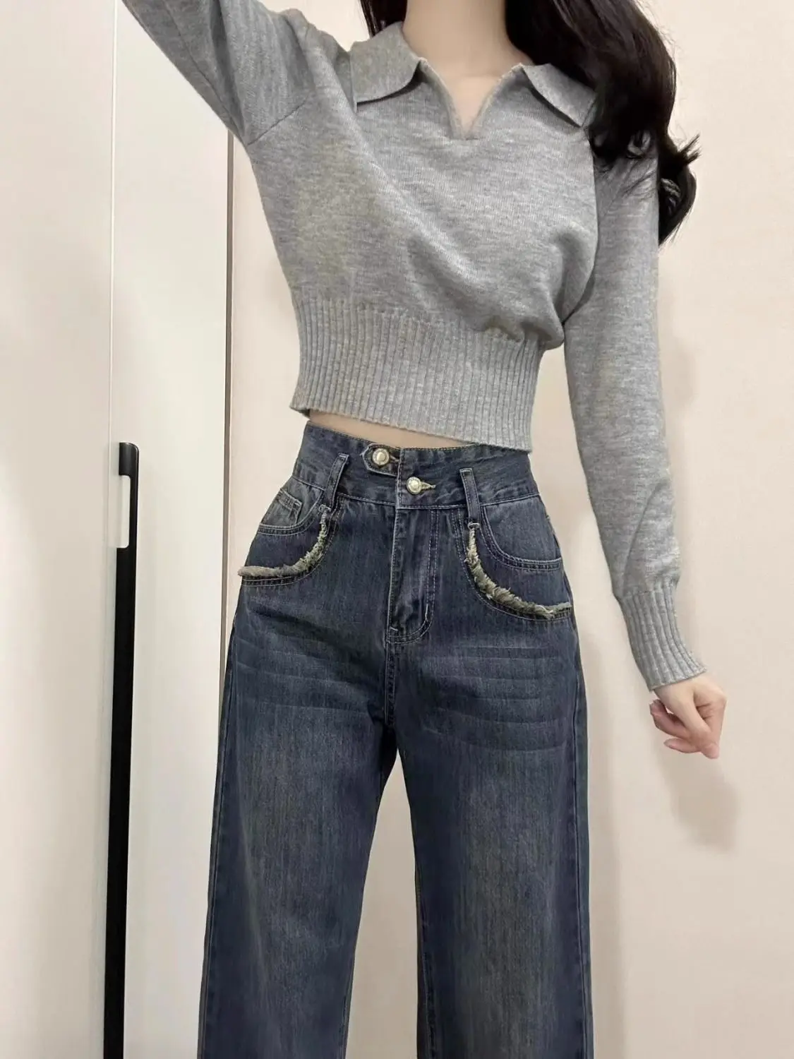 

Свитера Джемперы Пуловеры Женские узоры без рукавов Смешанный градиент цвета Средней длины Кофейные Сексуальные городские модные молодежные модные BF