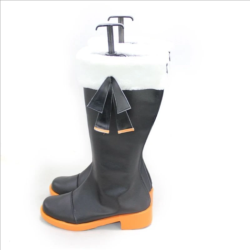 Nijisanji Petra Gurin Cosplay Stiefel Virtuelle YouTuber Cosplay Schuhe Kunstleder Damen Hohe Stiefel Vtuber Pinguin Schuhe