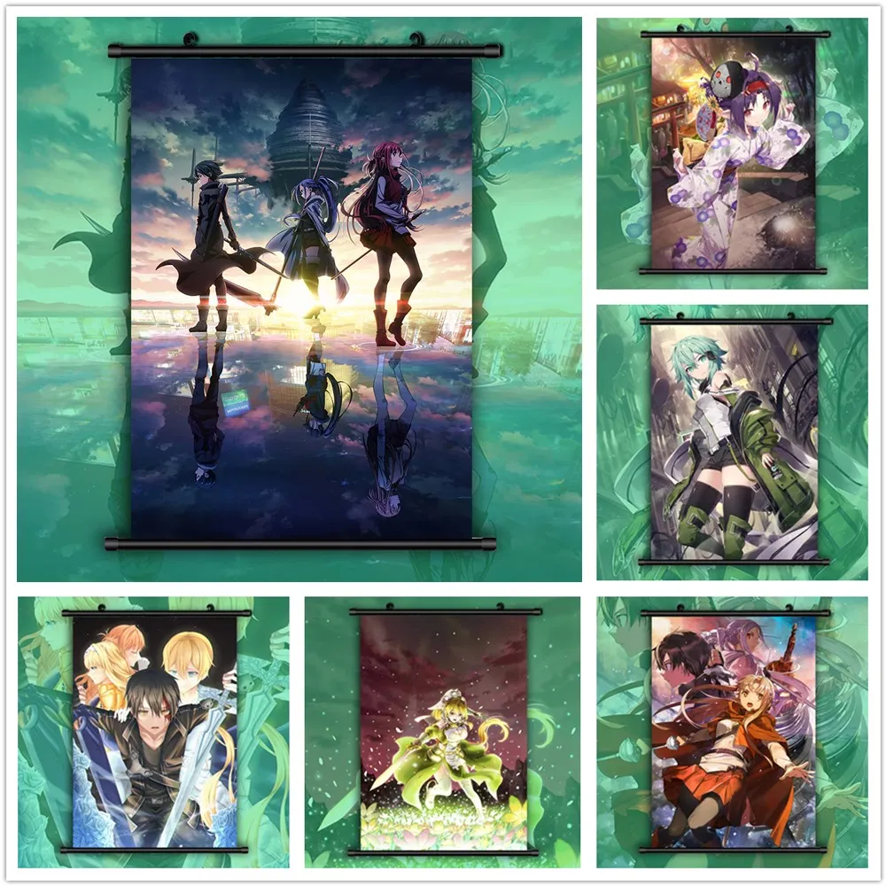 5D DIY Diamond Drawing Sword Art Online Organic Asuna Anime Full Square/Round Diamond Embroidery Home Decor Cross Stitch Kit