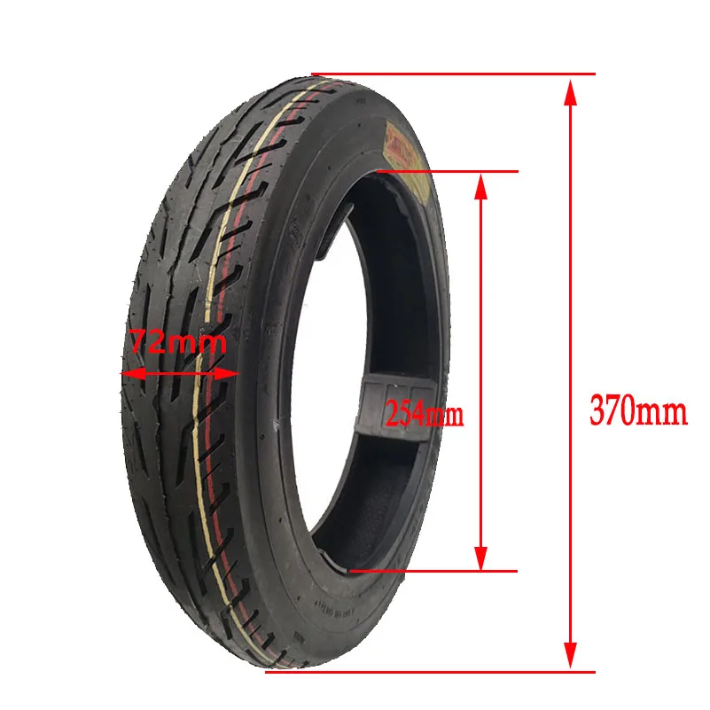 14x2.50(2.50-10）tubeless tires Pneumatic wheel tire for 14 inch electric bicycle electric bicycle wheels 14*2.50 tires