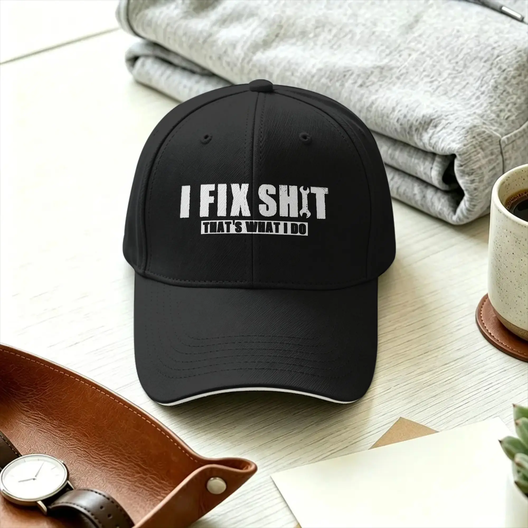 I Fix Shit That What I Do Casual Baseball Cap Summer  Trucker Hat Sun Visor Outdoor Sport Hip Hop Hats y2k Retro Baseball Caps