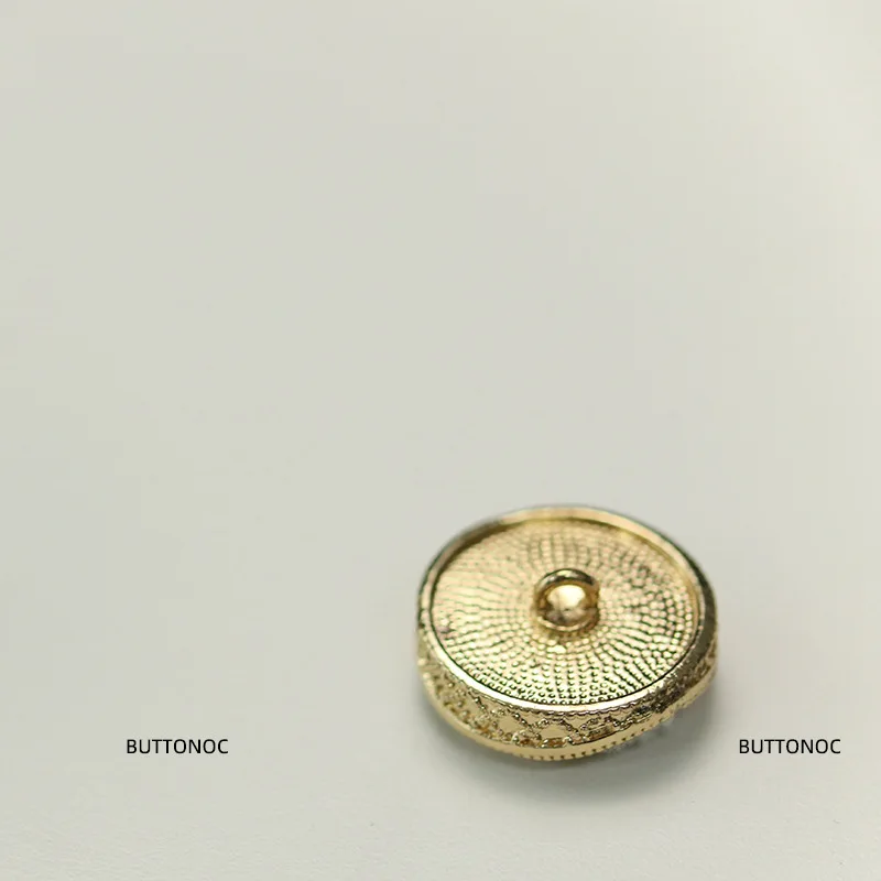 6 قطعة تصميم شخصي على شكل عش الطيور أزرار قماش مغطاة معدنية لخياطة الملابس اليدوية إكسسوارات ذاتية الصنع أسود وأبيض