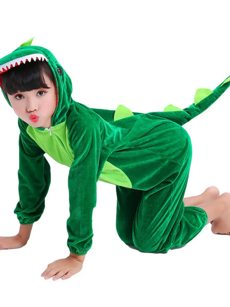 ชุดการแสดงสัตว์สำหรับเด็ก ชุดไดโนเสาร์ จระเข้ ชุดการแสดงสำหรับเด็กอนุบาล ชุดแสดงวันเด็กสากล 6.1...