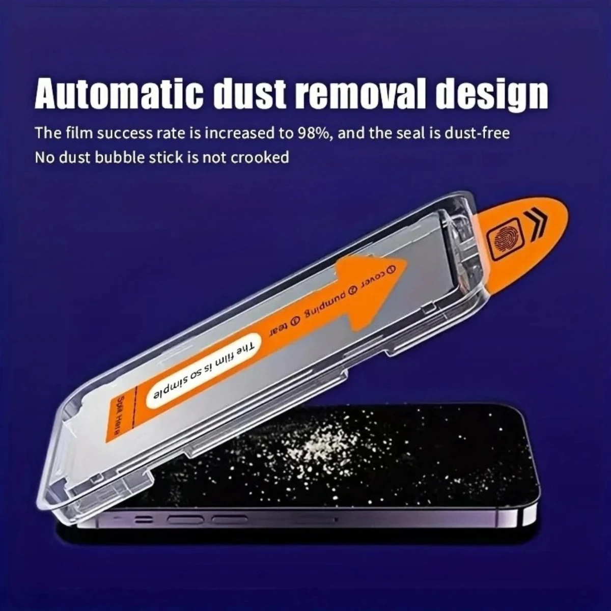 2 قطعة الزجاج المقسى قسط ل ممن لهم رينو 14F 14 برو الغبار الحرة حامي الشاشة رينو 13 F 12F 11F 12SF 13FS سهلة التركيب الزجاج #4