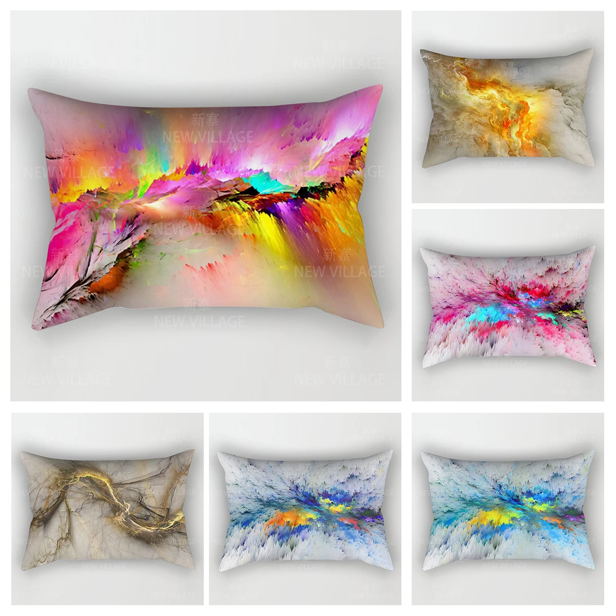 unframed Home autumn decoration christmas pillow cushion cover Home decorations throw pillow covers 30*50 pillowcase 30x50 40x60
