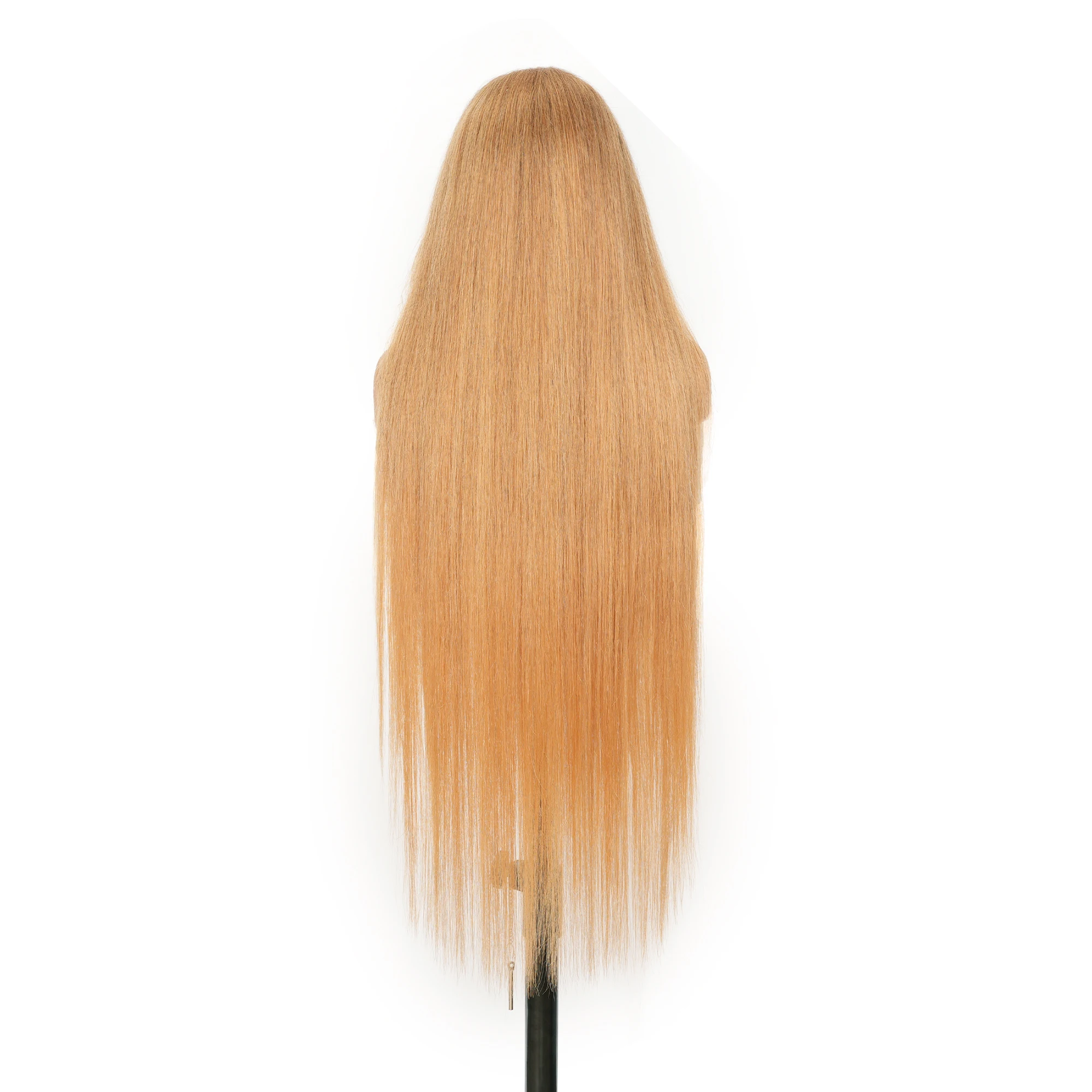 

# 27 париков из натуральных волос цвета медового блонда, 13x4 HD, с прозрачной кружевной передней частью, прямые, бразильские, для женщин, плотность 250%