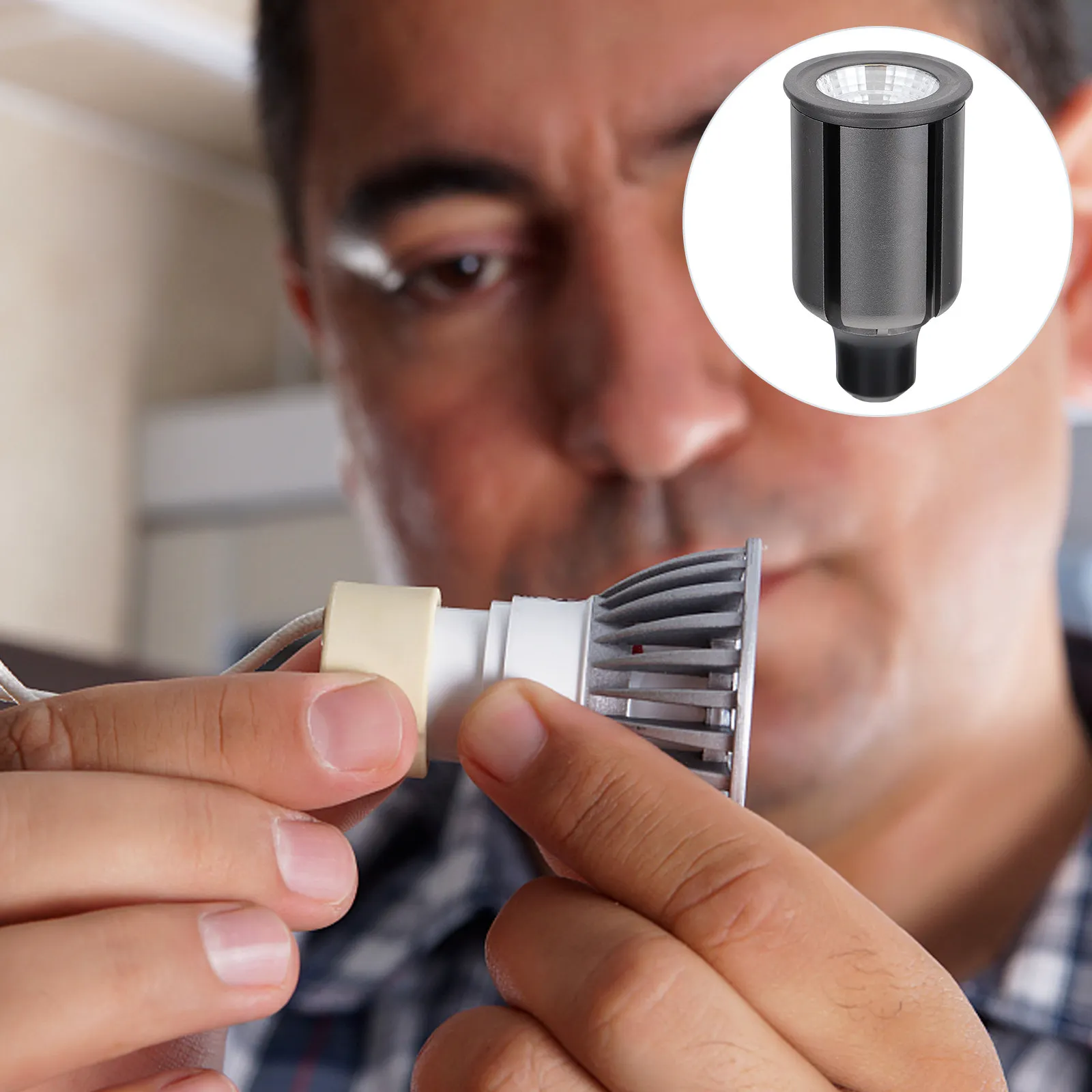 

Gu10 LED Lamp Cup Cob 9W Warm LED Light Cup Spot Light Bulb Ceiling Kitchen Corridor Lighting Gu10 Cob Spotlight