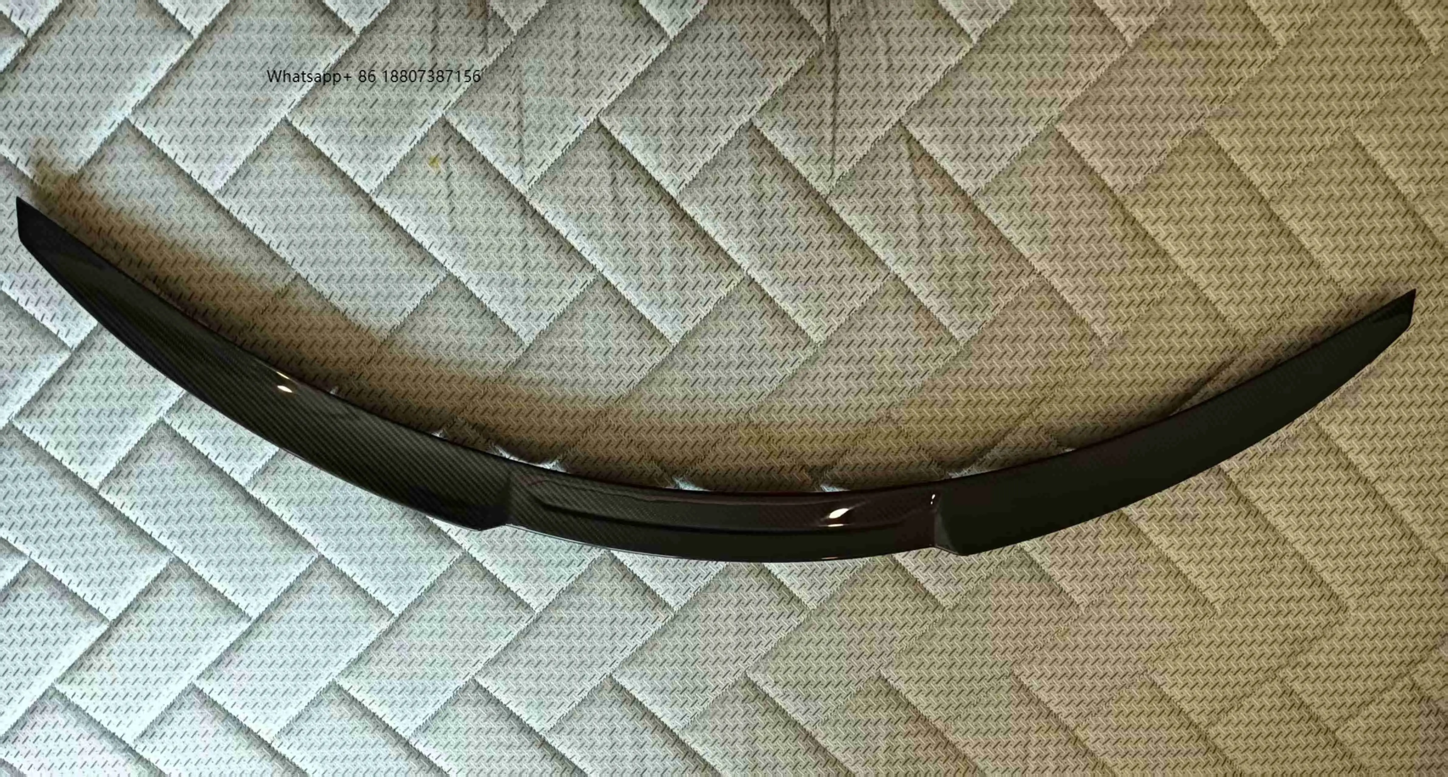 

C Style Dry Carbon Fiber Rear Spoiler for Model - s 2021+ Dry Carbon Fiber Rear Wing Perfect Fitment