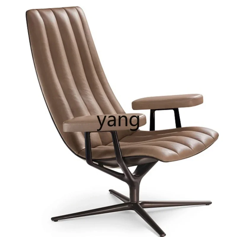 

LTT Creative High Back Leisure Chair Simple Internet Celebrity Office Living Room Armrest Backrest Armchair