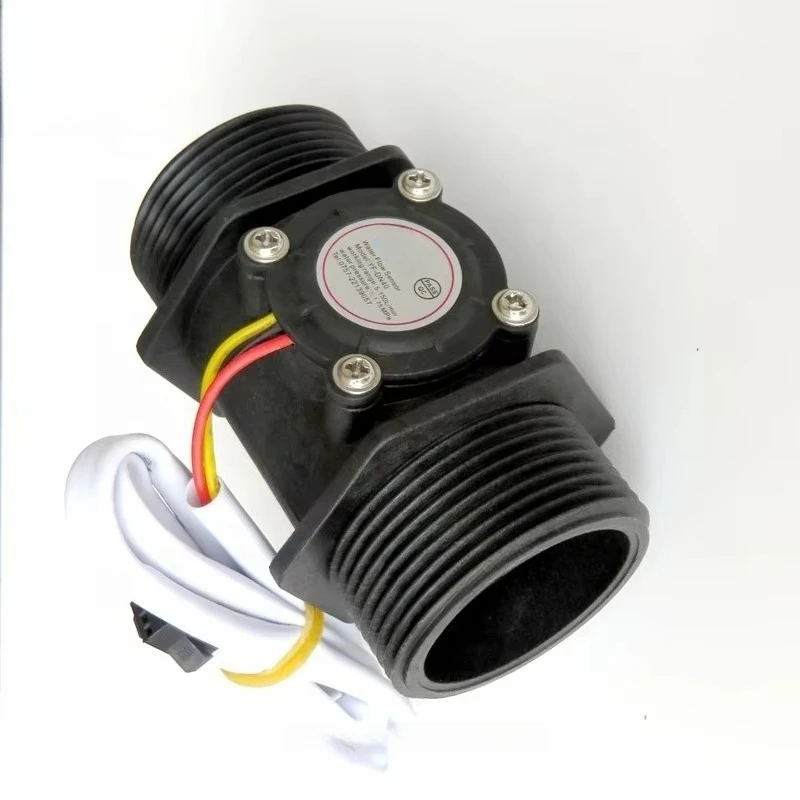 Large Flow Sensor 5-200L/min Turbine Flowmeter G1.5'' Inch Water Flow Sensor Pool Water Treatment Flowmeter