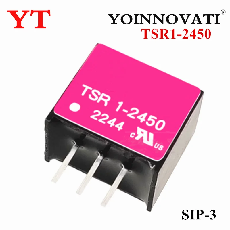 1-10PCS/Lot TSR 1-2450 TSR1-2450 Non-Isolated DC/DC Converter 6.5-36Vin 5Vout 1A/SMT Power Module