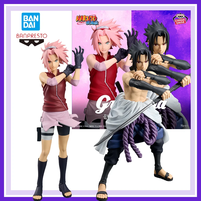 

В наличии: Фигурки Bandai Banpresto Naruto Shippuden Grandista — Учиха Саске, Харуно Сакура. Аниме-фигурки, модели, украшения, подарки, игрушки.