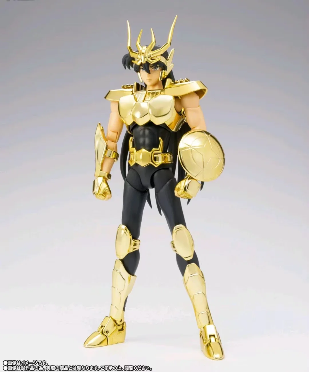 In Stock Bandai Myth Cloth EX Saint Seiya Shiryu GOLDEN LIMITED EDITION Original Anime Figure Model Toys Action Collection Doll