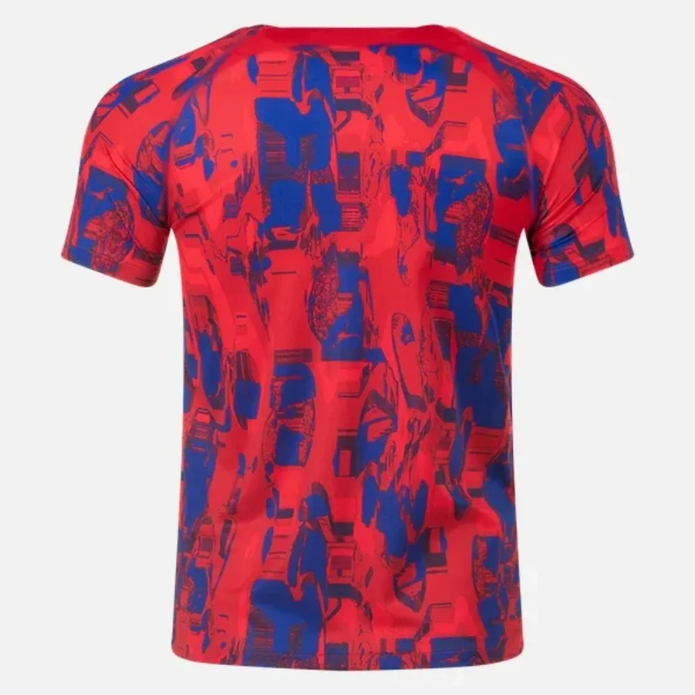 Lightweight and Comfortable Fan T-shirt Atletico Madrid 2024 Home Shirt Show Your Team Spirit in Stylish Streetwear