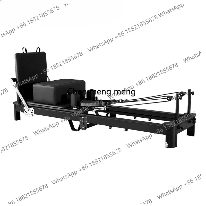 A49 Pilates Reformers Machine Fitness Equipment Pilates Bed for Yoga Studio Home Gym Exercise Sports Aluminum Alloy