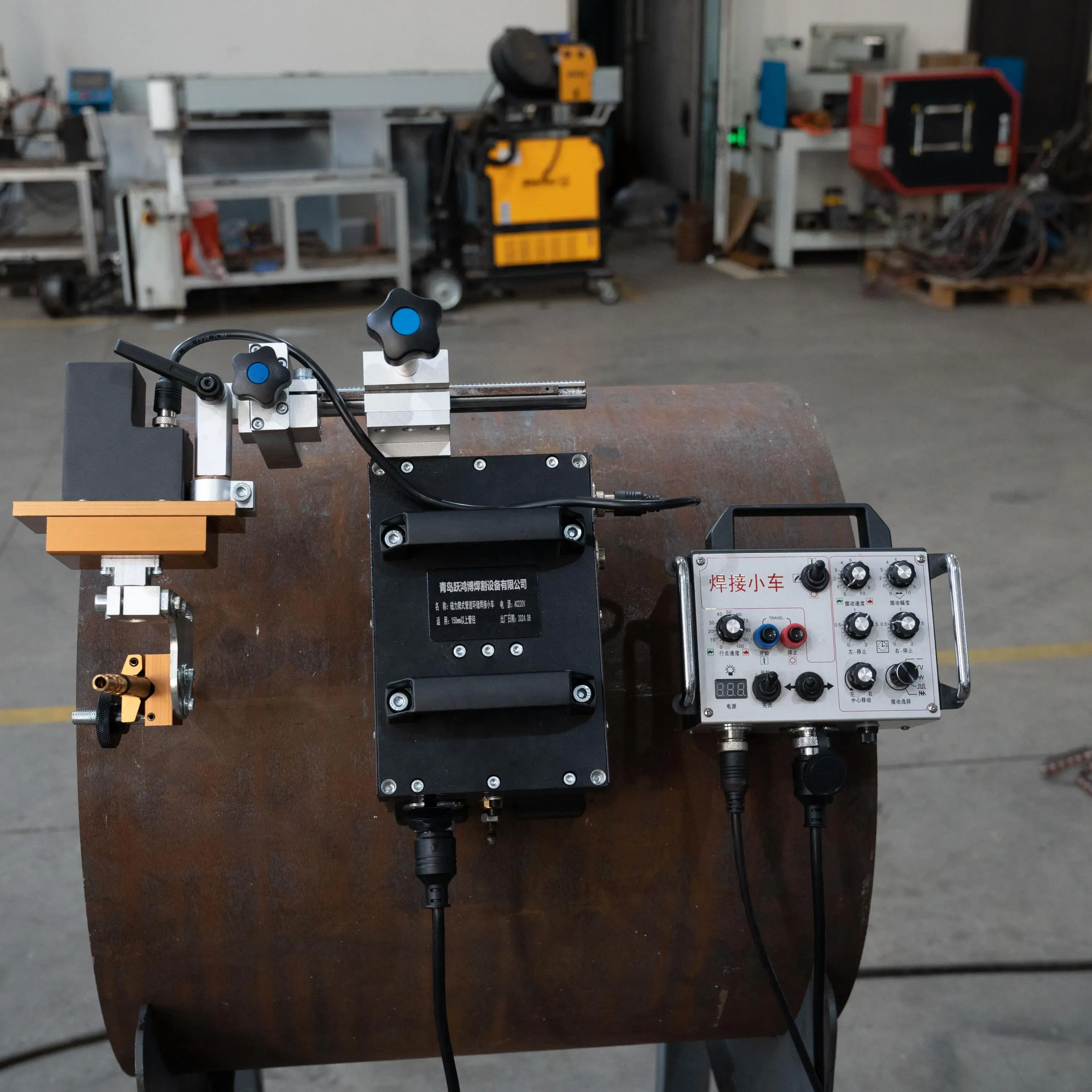 High Efficiency Pipeline Automatic Welding Machine With Induction Coil for Automotive Intercooler Pipeline Welding Plasma