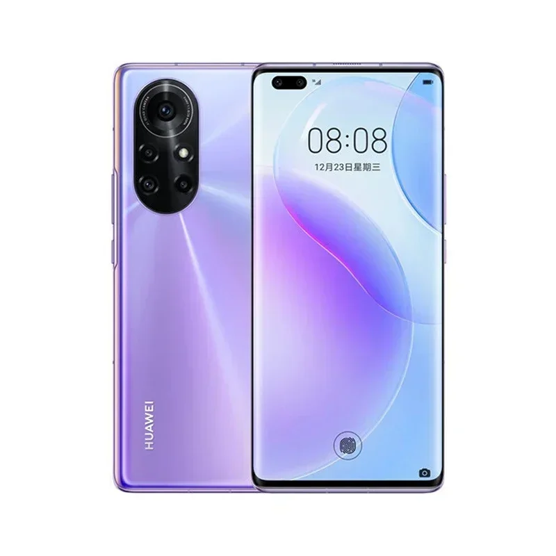 هاتف Huawei Nova 8 Pro 5G الذكي بشاشة 6.7 بوصة 2676x1236px CPU Hisilicon Kirin 985 Nano SIM هاتف مستعمل