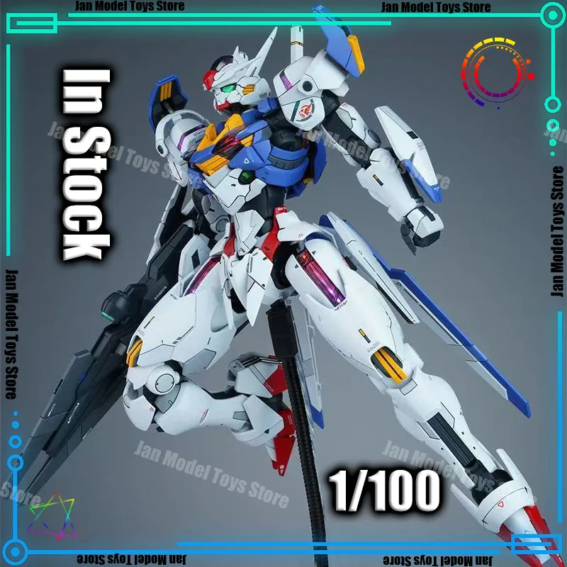 

In Stock Xf Model Mg 1/100 Fm Xvx-016 Aerial Assembly Model Kit Anime Action Figure Robot Plastic Moveable Model Gifts Toys