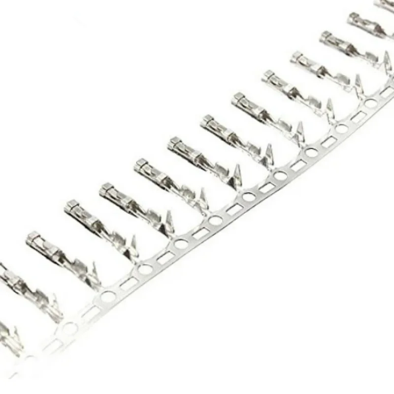 Dupont Jumper Fio Conector Pin Terminal, 100pcs