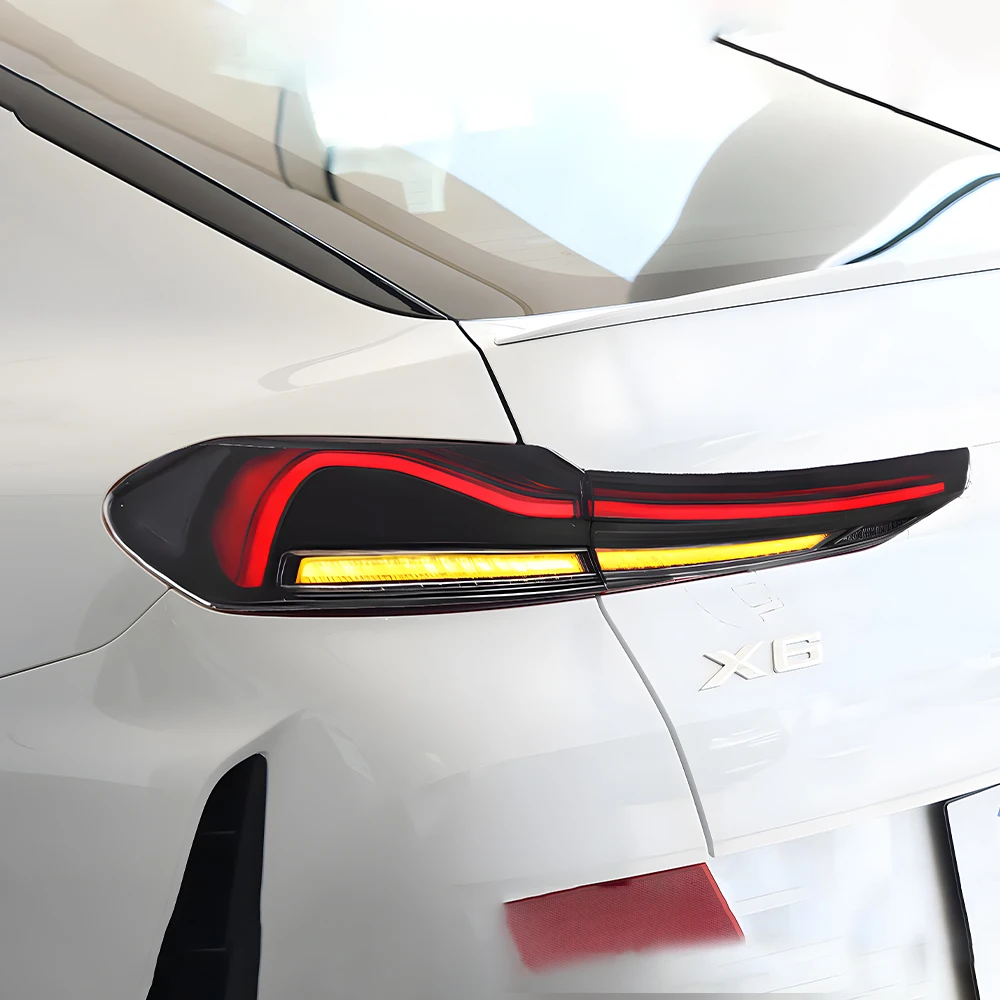 For BMW X6 G06 30i 40i 2020-2023 High Quality Dynamic Flashing LED Car Tail Lights Assembly New Signal Light Tool Accessories