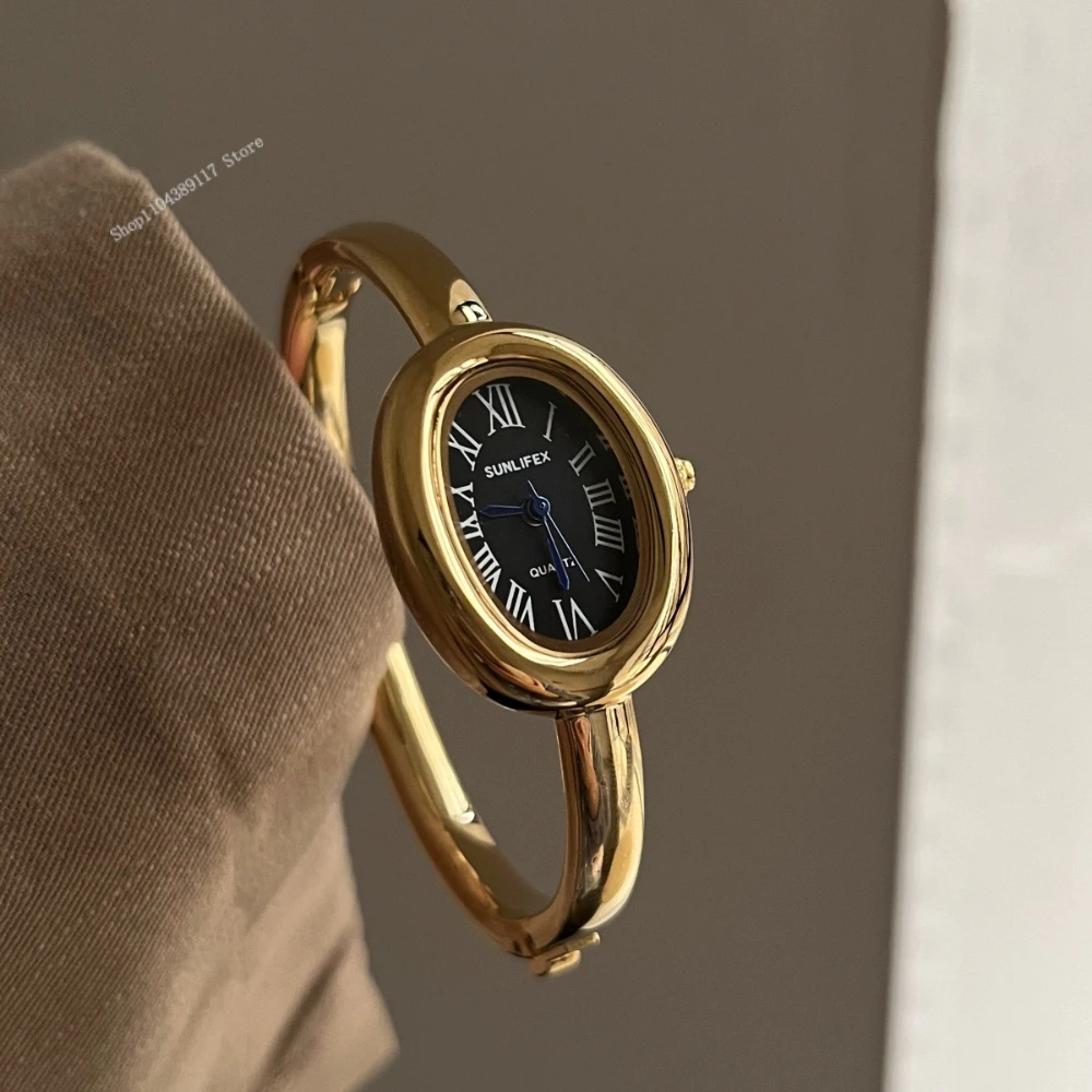 Часы для ванны, женские элитные розовые золотые легкие роскошные круглые часы с металлическим браслетом, женские модные кварцевые наручные часы, ювелирные изделия, подарок