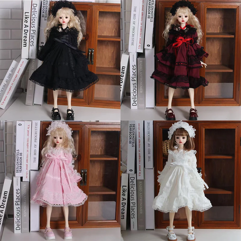 

BJD Doll Clothes for Girl Doll, Fashion Dress Set , DIY Accessories, Dress Up Doll, Gift, 60cm, 1/3 Doll