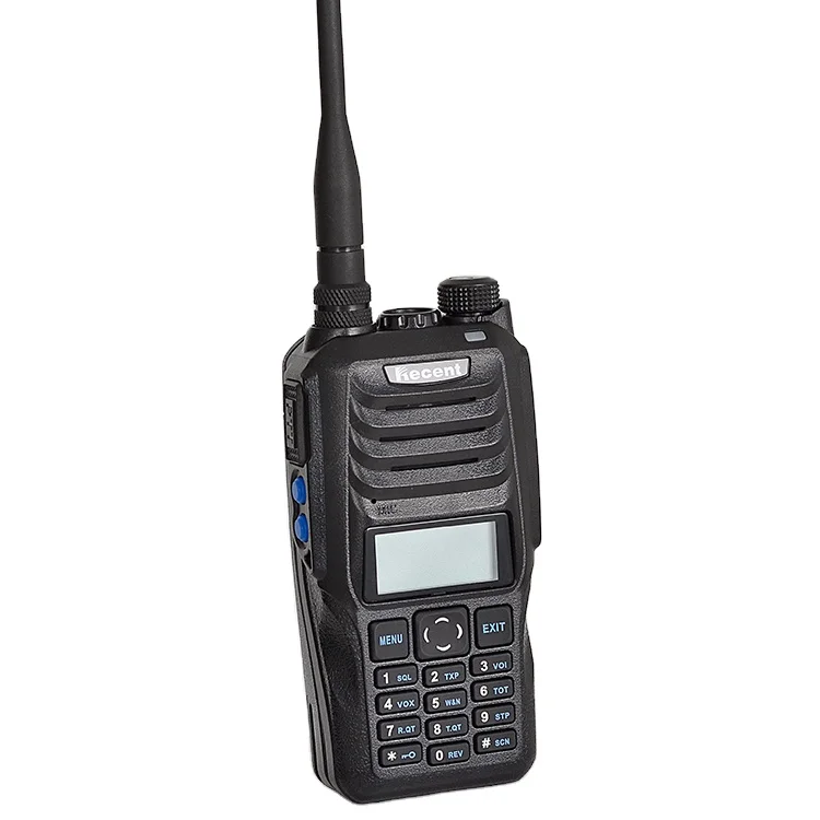 RS-589 Walkie Talkie professionale Dual Band Vhf Uhf 10km Long Talking Rang stazione Radio portatile Ham CB Handy