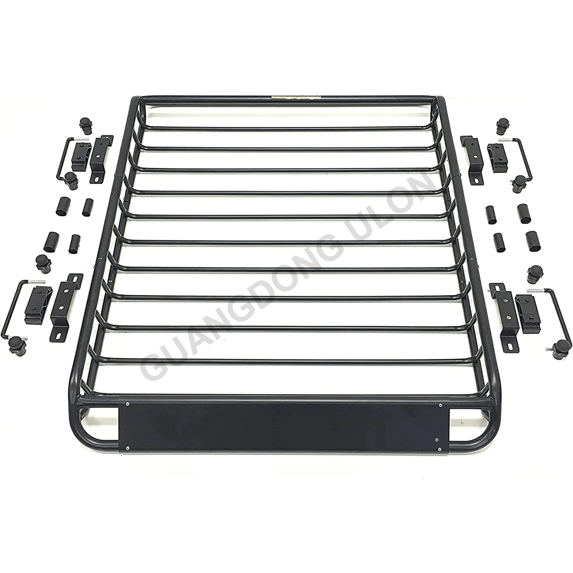 

Universal 46" X 36" 4-1/2" Roof Rack Rooftop Cargo Carrier Steel Basket, Car Top Luggage Holder For SUV Pickup Truck