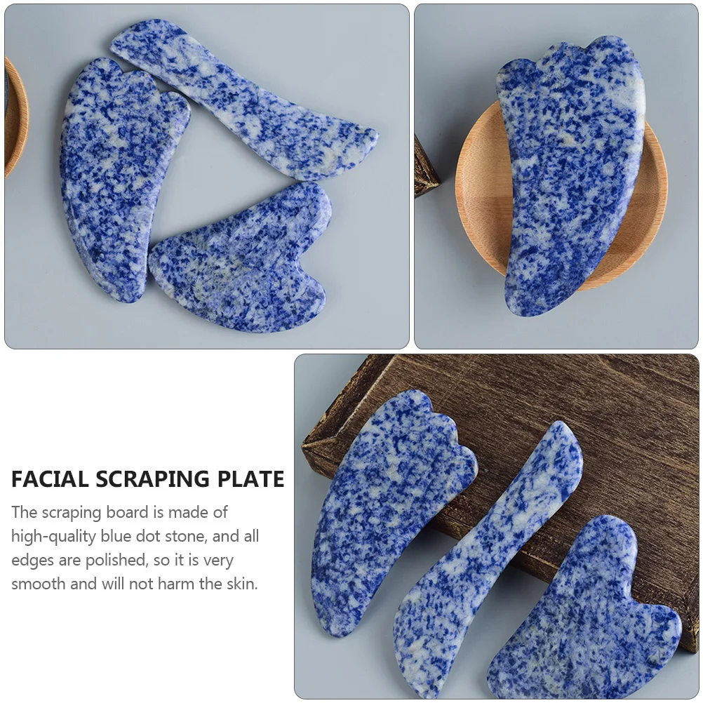 แผ่นขูดหน้าหยกธรรมชาติ 1 ชิ้น สำหรับนวดหน้า ช่วยดูแลผิว ดูดซึมสารอาหาร ใช้ในบ้านเพื่อความงาม