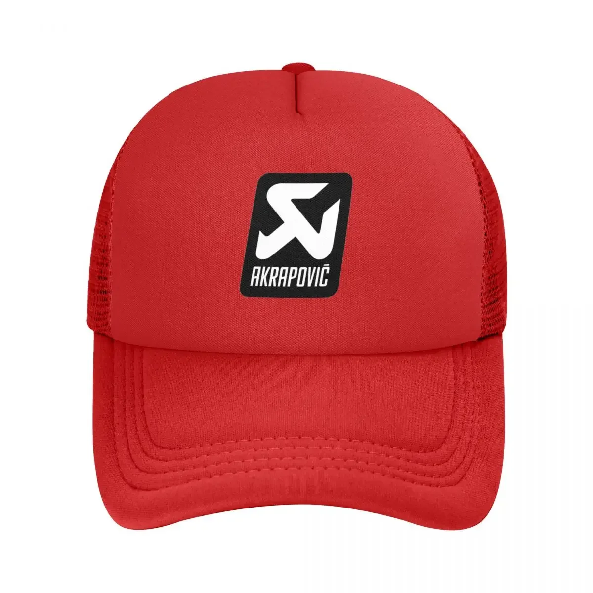 Akrapovics Logo Aks Motorcycle Exhaust Mesh Baseball Caps Snapback Baseball Hats Casual Casquette Outdoor For Men's And Women's