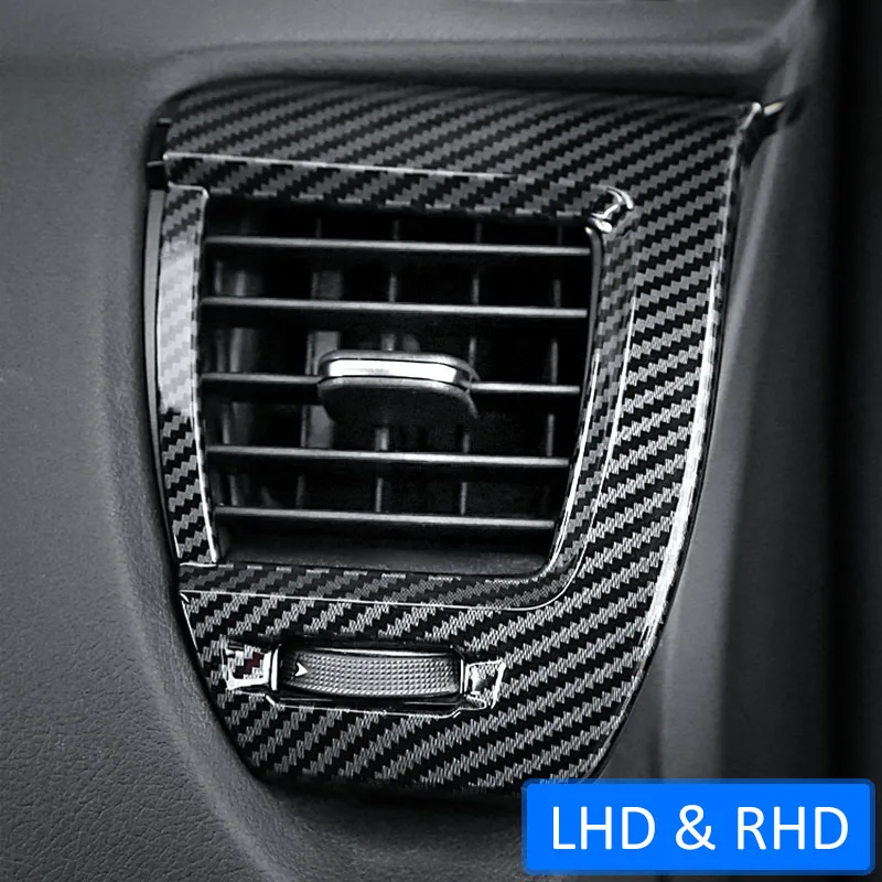 Innen Mittelkonsole Seite Air Vent Abdeckung Zierleisten Für 2022-2026 Lexus NX250 NX350h NX450h + Carbon Look