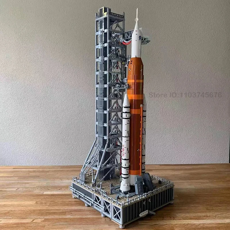 

In Stock 2024 New Artemis Space Launch System Rocket Building Blocks Compatible 10341 Aerospace Bricks Kids Adults Toys