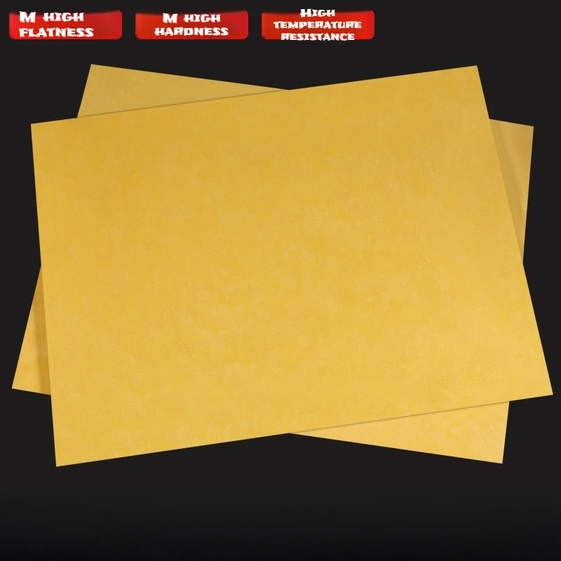 High Temp Resistant 3240 Epoxy Insulation Board Glass Fiber Yellow Electrical Sheet Custom Processing 0.3/0.5/0.8/1-5mm