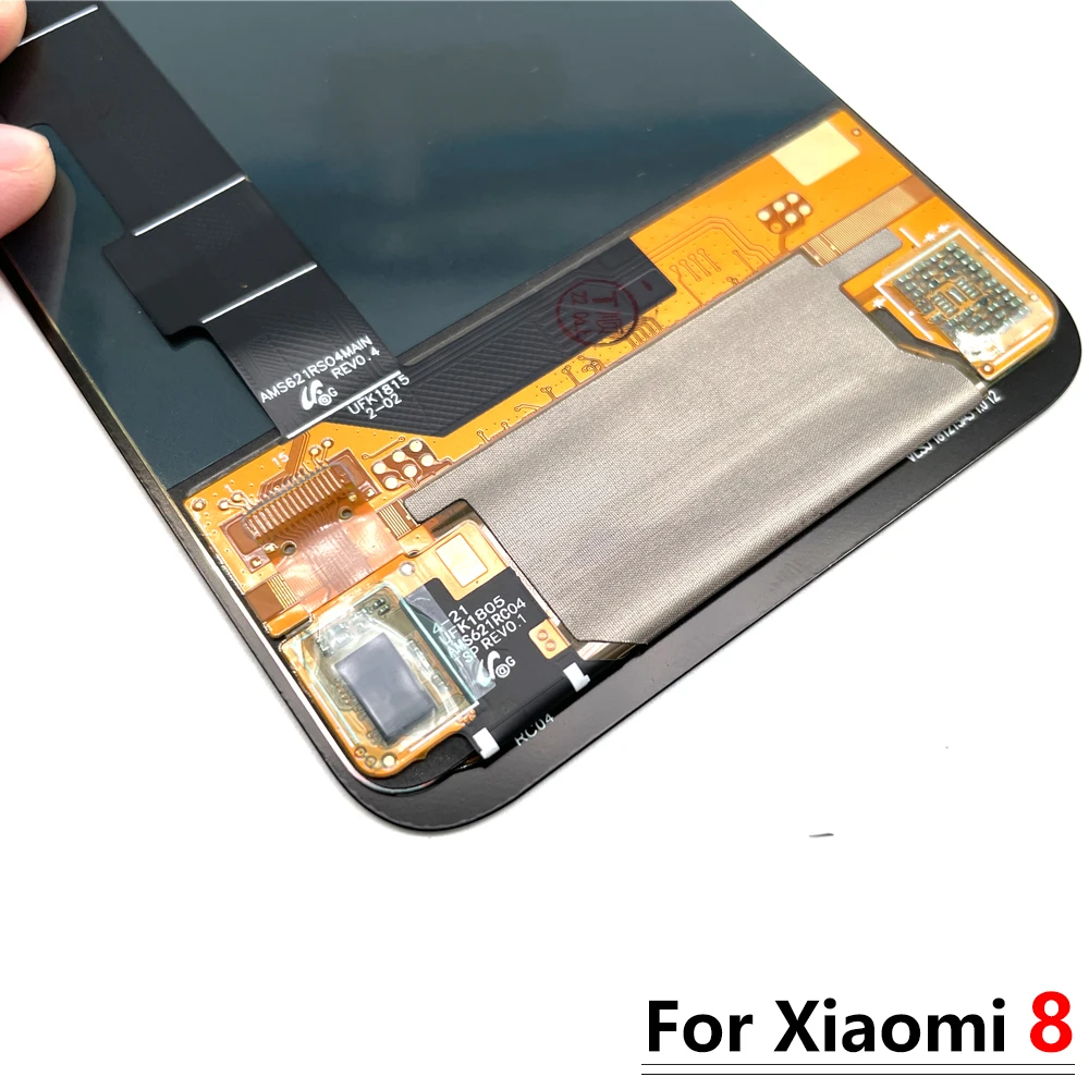 NEW Tested For Xiaomi Mi 8 Lite LCD screen Display Digitizer Mi 8 Assembly Replacement Parts OLED LCD NO Frame